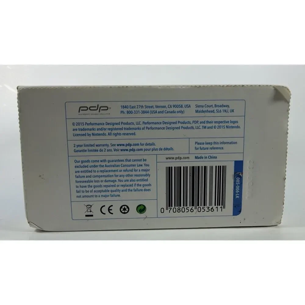 PDP Zelda Link Wired Fight Pad Controller for Nintendo Wii U / Wii – Sealed